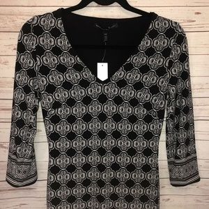 White House Black Market Reversible Dress Size XXS